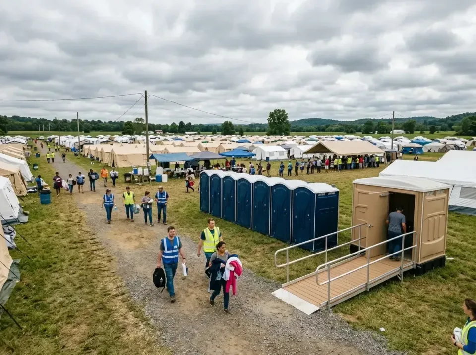 disaster-relief-camp-restrooms-010 — frequently asked questions, Dumpster & Portable Bathrooms Rental in Pymatuning Central,…